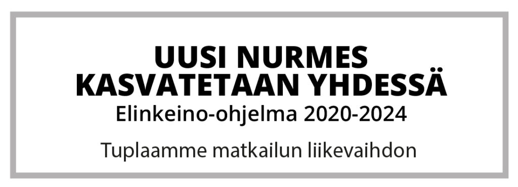 Tuplaamme matkailun liikevaihdon