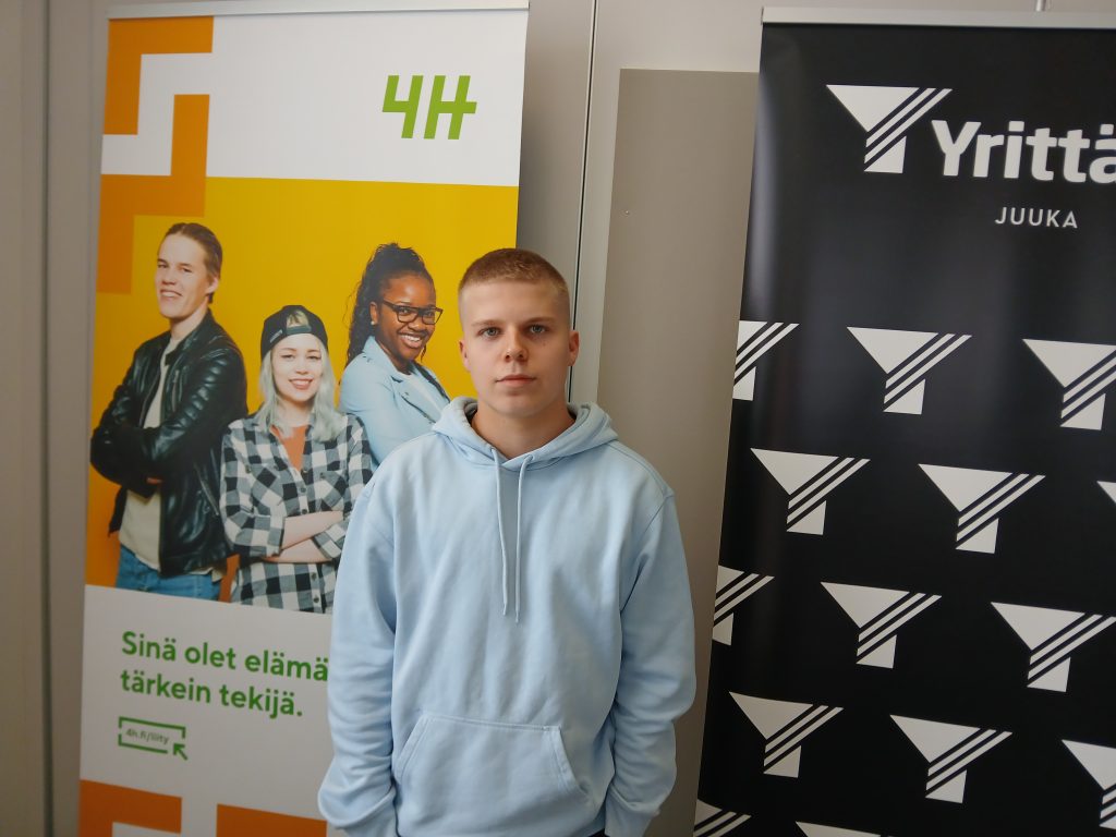 4H-yrittäjä Sami Hyykky